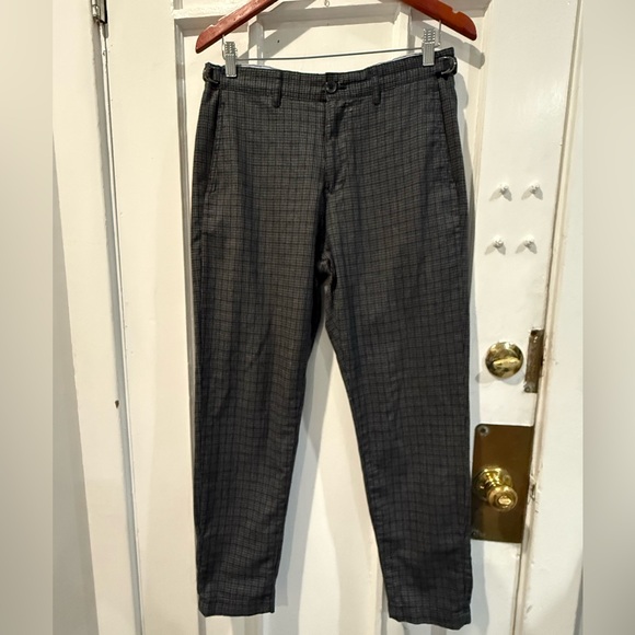 Zara Other - Zara Men's Charcoal Checkered Pants